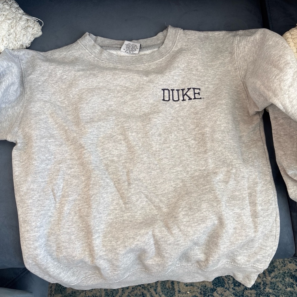 Duke University sweatshirt